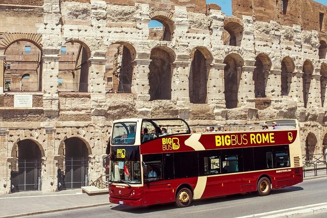 Rome Panoramic Bus Tour & Colosseum Arena Visit with Audio Guide - Two-for-one value: Colosseum first, then Rome by bus