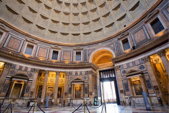 Rome Pantheon Entry ticket with Audio Guide - Exploring the Pantheon at Your Pace: Dome Views, Marble Floors, and Big Indoor Scale