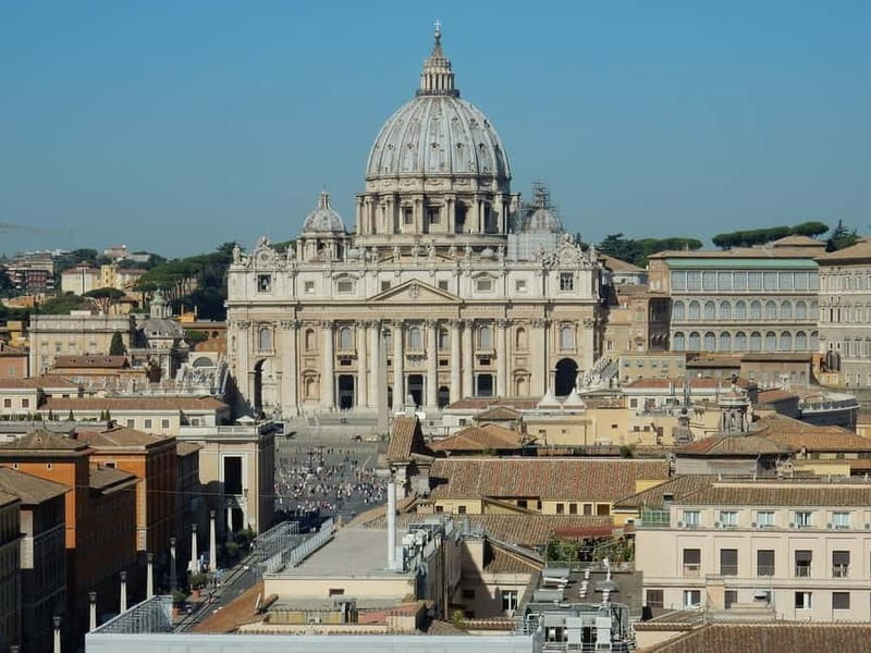 Rome: St. Peter's Basilica and Dome Entry + Audio Guide - Language Options: English Coverage and the German Question