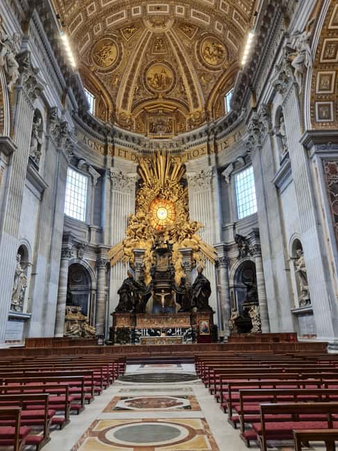 Rome: St. Peter's Basilica Entry Ticket and AudioGuide - Papal Grottoes: worth it, but treat them as conditional