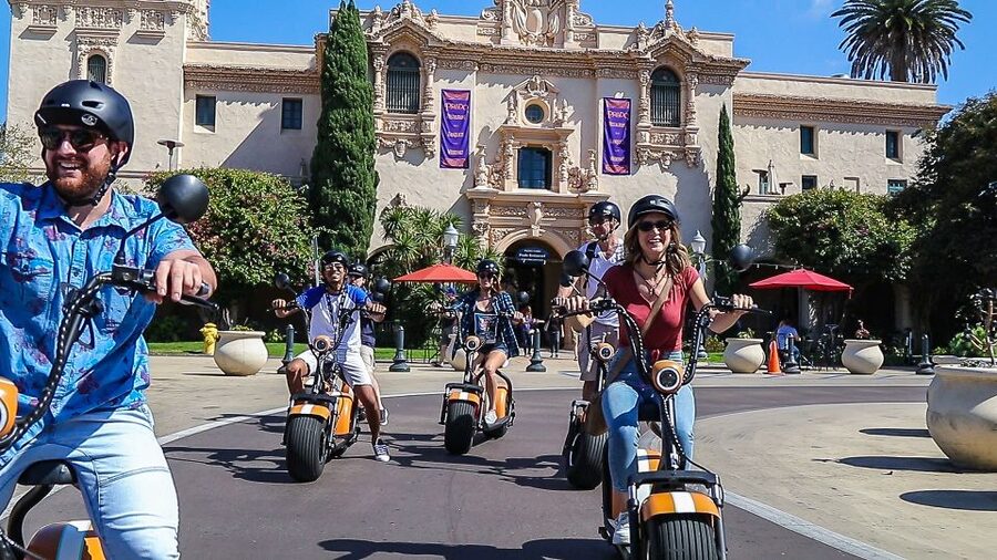 San Diego: Self-Guided Scooter Tour of Downtown & Balboa - Waterfront Time: Maritime Museum Views and the USS Midway