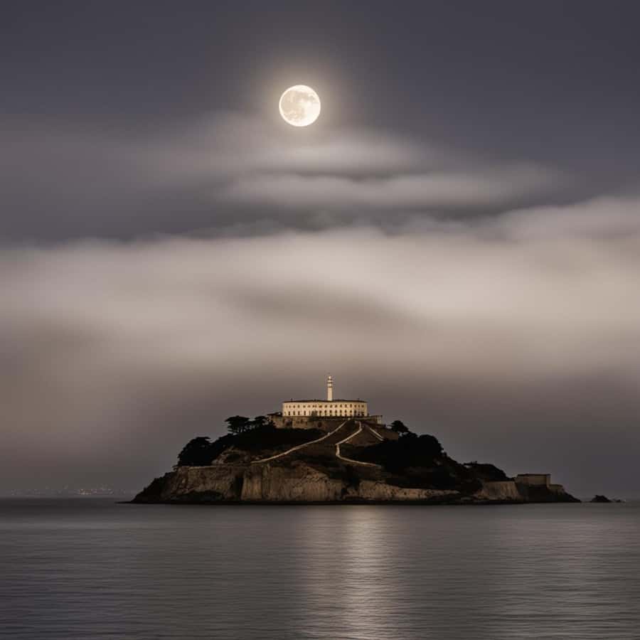 San Francisco: Alcatraz Ticket, Ferry, & Self-Guided App - The Views From the Prison: San Francisco Skyline With a Strange Mood