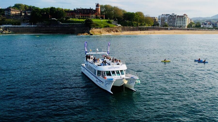 San Sebastian: Sustainable Catamaran Cruise with Audio Guide - Key highlights you’ll notice fast