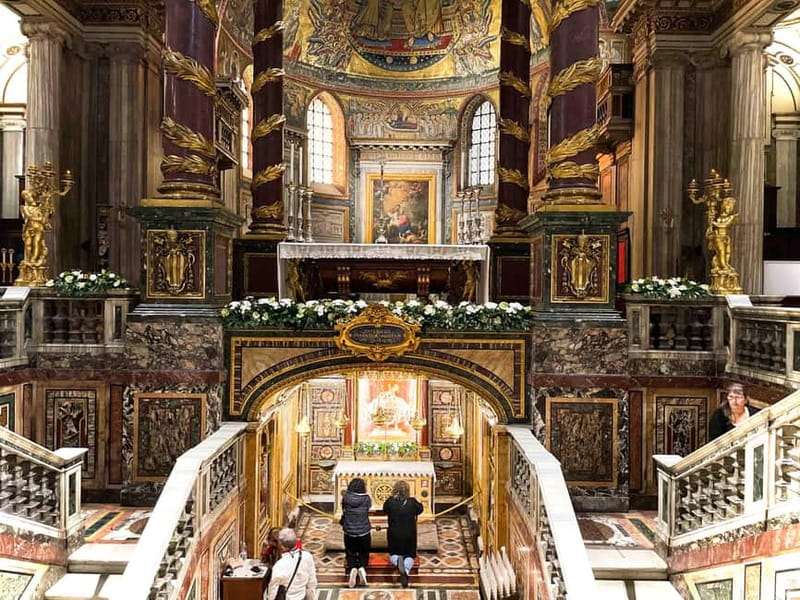Santa Maria Maggiore: Pope Francis Entry Ticket, Audio Guide - The papal side: why mosaics and tombs belong together here