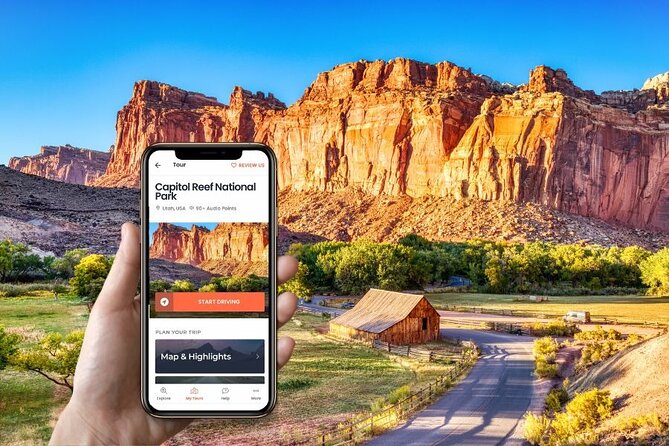 Self-Guided Audio Driving Tour in Capitol Reef - Fruita Schoolhouse and the Behunin Cabin: quick stops with big visual payoff
