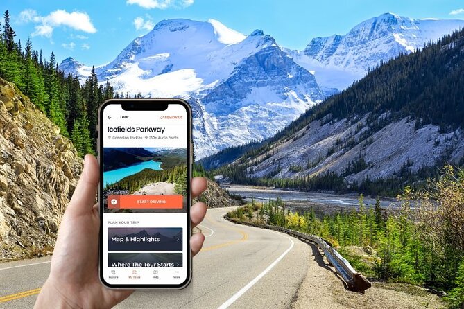 Self-Guided Audio Driving Tour in Icefields Parkway - Offline GPS Audio on Icefields Parkway: What That Feels Like in Real Life