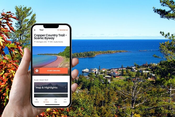 Self-Guided Audio Driving Tour in Keweenaw Copper Country Trail - Price and Value: $16.99 per Group, Not per Person