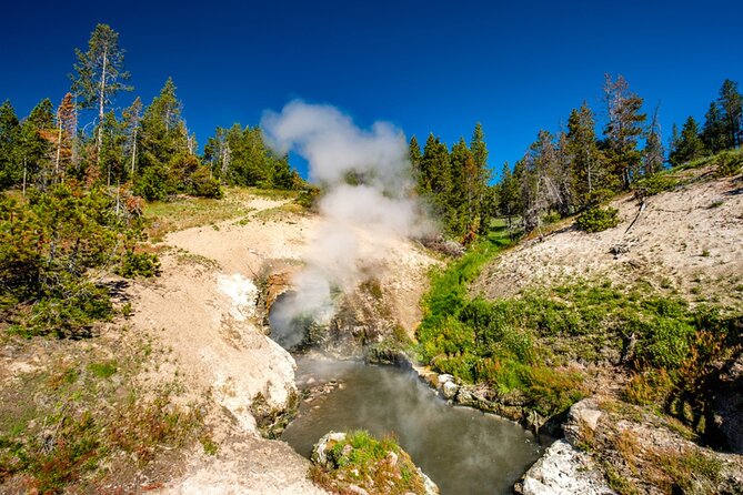 Self-Guided Audio Driving Tour in Yellowstone National Park - Fountain Paint Pot and nearby geyser activity
