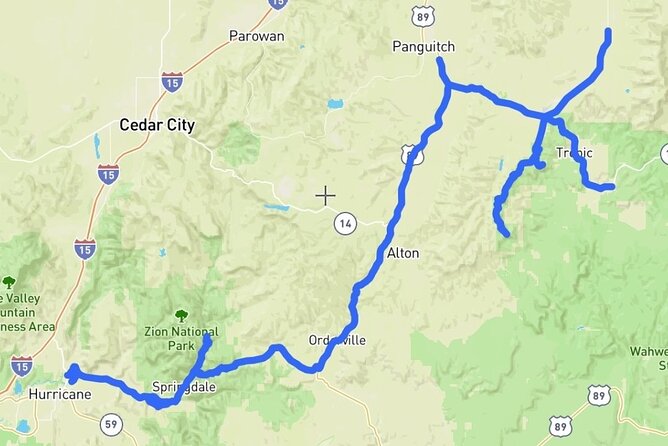 Self-Guided Audio Driving Tour in Zion & Bryce Canyon - How the GPS audio tour works between Zion and Bryce