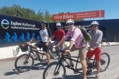Self-Guided Biking Wine Tour (full day) in the Marlborough Region. - The Self-Guided Format: You Control the Stop Count