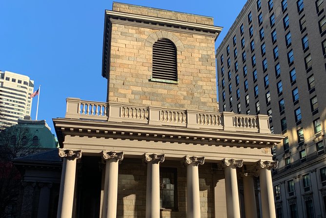 Self Guided Classic Freedom Trail Location Aware (GPS) Walking Audio Tour - Boston Massacre Square: a short stop with big tension