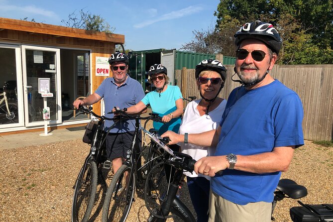 Self-Guided Electric Bike Tour to vineyards and castles in Kent - The ride between stops: what it feels like on the ground