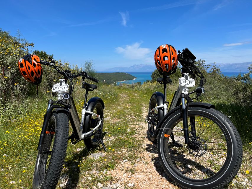 Self-guided Electric Fat Bike Tours and Rentals North Corfu - First Stop: Getting Oriented in Acharavi