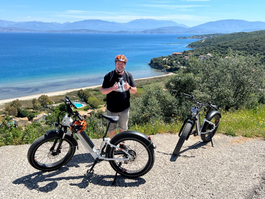 Self-guided Electric Fat Bike Tours and Rentals North Corfu - Your 10-Inch Tablet Guide: Real Navigation, Not Guessing