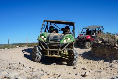Self-Guided Fear and Loathing UTV Rental - Your ride window: what 2 hours looks like on Mojave terrain