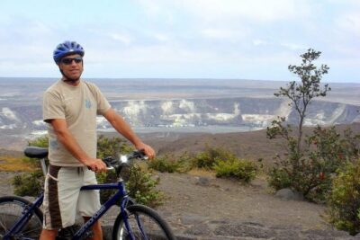Self-Guided GPS Audio E-Bike Tour Hawaii Volcanoes National Park - Getting set up fast at BikeVolcano: bikes, locks, and your phone reality check