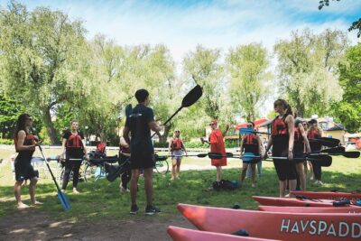 Self-Guided Kayak Adventure In Central Stockholm (One-man kayak) - Getting set up at Långholmen Kajak (and what to expect in 2 hours)