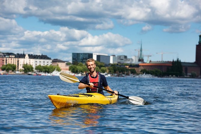 Self-Guided Kayak Adventure In Central Stockholm (Two-man kayak) - Starting Point at Långholmen Kajak: Quick Launch, Clear Help