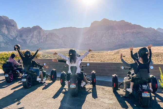 Self-Guided Red Rock Canyon CanAm Trike Tour - Key highlights you’ll notice right away