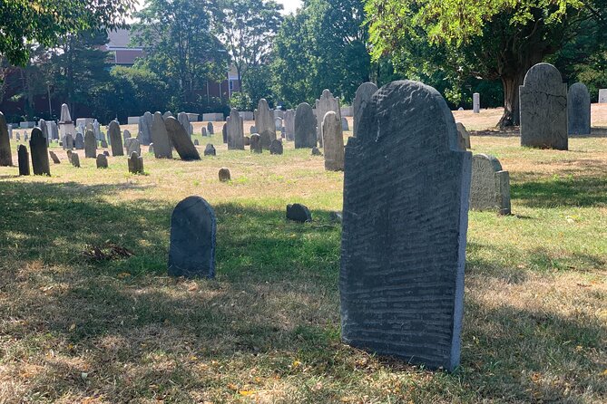 Self-Guided Smartphone Ghost Walking Tour in Salem - The cemetery and Salem Witch Trials Memorial: the emotional finish