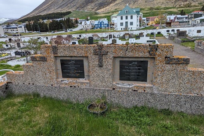 Self-Guided Tour of Ísafjörður: Art, History, and Architecture - Fishermen’s Monument and the 3D Crosswalk: Big Bronze Meets Street Fun