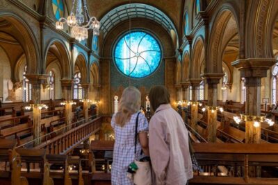 Self-Guided Tour of the Museum at Eldridge Street - Your self-guided route starts at the left staircase