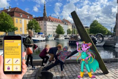Self-guided Treasure Hunt Tour in Copenhagen - Build a Spaceship - Getting started at Bishop Absalon Højbro Plads without a hassle