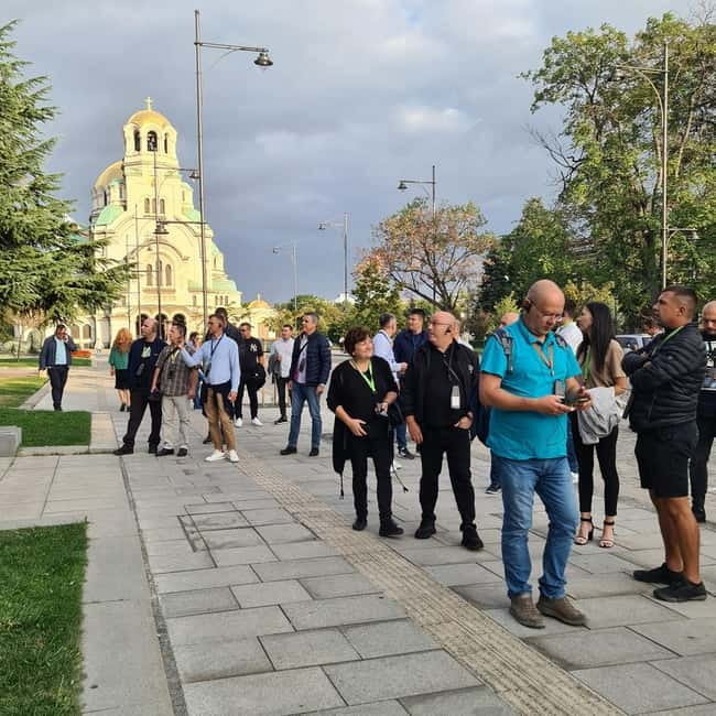 Sofia: City Monuments Guided Walking Tour with Audio Guide - Walking the 20+ Stops: From Russian Church to the Presidency