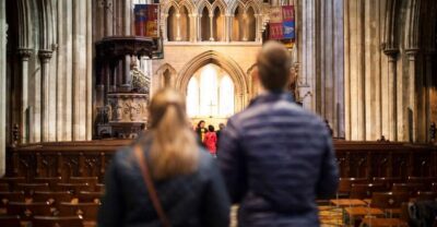 St Patrick's Cathedral: Self-Guided Cathedral Admission - Discovery Space: touchscreens, iPads, and a brass rubbing