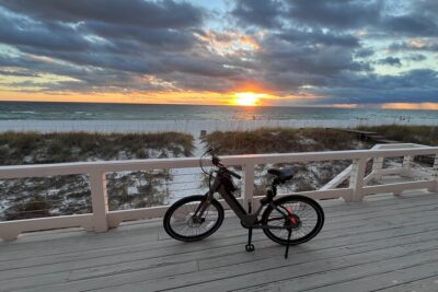 State Park E-Bike Tour: Alligators, Pier, & More [SELF-GUIDED] - Meeting at Bike PCB: bikes, fit help, and a smooth start
