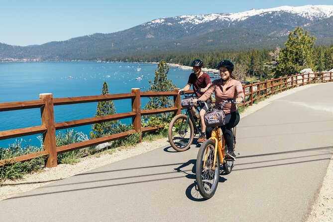 Tahoe Coastal Self-Guided E-Bike Tour - Half-Day | World Famous East Shore Trail - Sand Harbor as Your Built-In Turnaround Stop