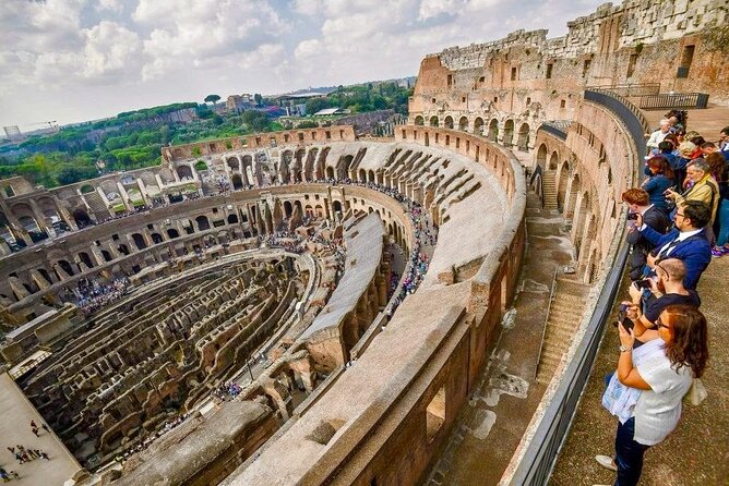 The Colosseum's Attic with 3rd, 4th & 5th Levels with Audio Guide - Entering the Colosseum: First and Second Floors