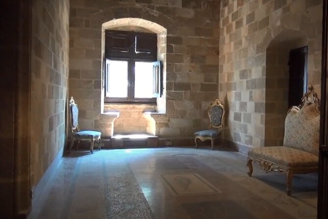 The Palace of the Grand Master. Self-guided Audio Tour - Stop 2: The Ribbed Vault Room, Mosaic from Kos, and Cesare Maria De Vecchi