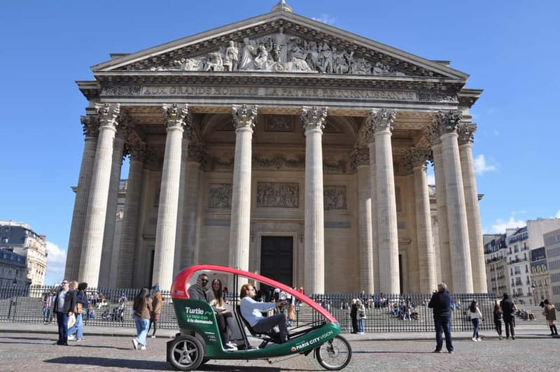 The Tout Paris Private Rickshaw bike Tour with Audio Guide - Seine views and the Eiffel corridor: Pont de l’Alma to Trocadéro