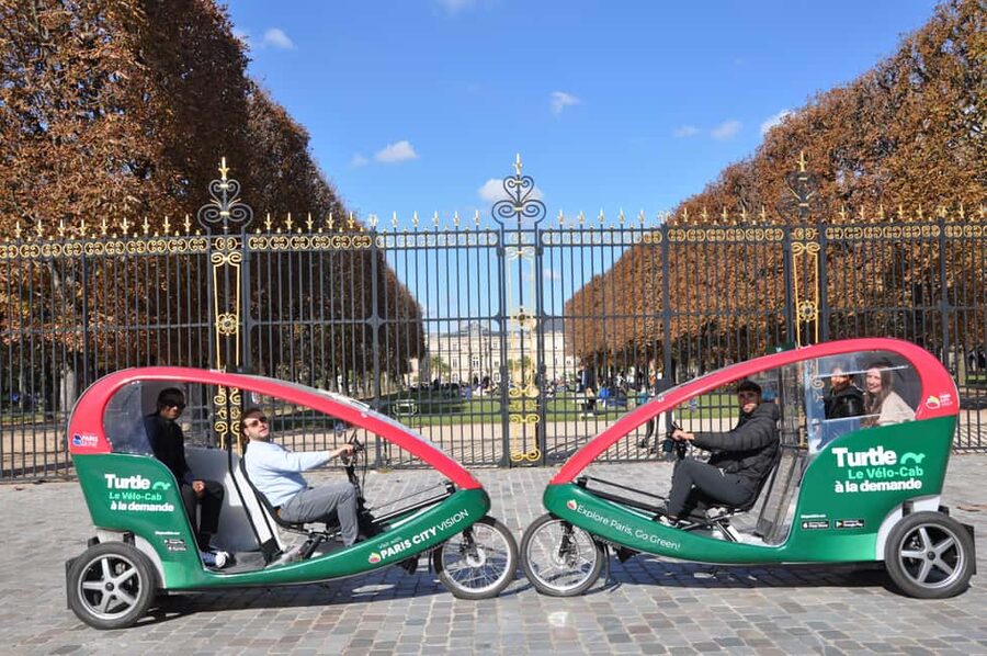 The Tout Paris Private Rickshaw bike Tour with Audio Guide - Ride comfort and stress reality check