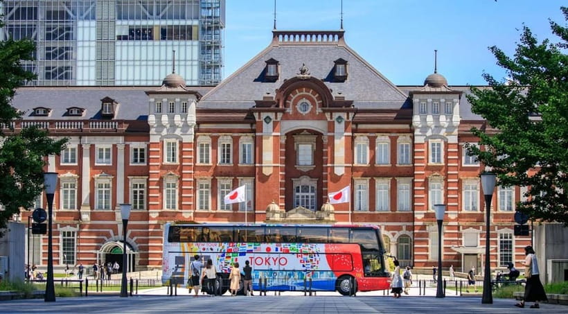 Tokyo: Open Top Panoramic Sightseeing Bus with Audio Guide - Bay Course (70 Minutes): Tokyo Tower, Rainbow Bridge, and Odaiba Views
