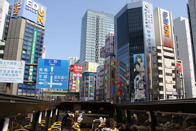 Tokyo: Open Top Sightseeing Bus with Audio Guide - Group Size and Timing: The Pace You Should Expect