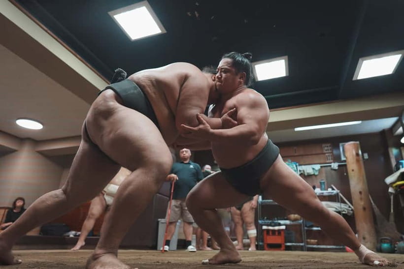 Tokyo: Sumo Keiko Training Tour with Audio Guide & Photo - Key things that make this Tokyo sumo tour worth it