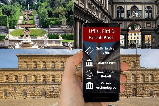 Uffizi Combined Ticket:UFFIZI, PITTI, BOBOLI & digital audioguide - Key highlights to know before you go