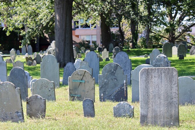 Ultimate Historic Salem and Witch Trials Self-Guided Walking Tour - Roger Conant Statue and the Witch Museum Pass-By Moment