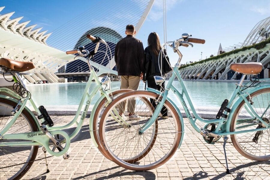 Valencia: Audioguide eng,esp,ita + Bike All Day - Riding in Valencia: comfort, bike lanes, and using the phone holder