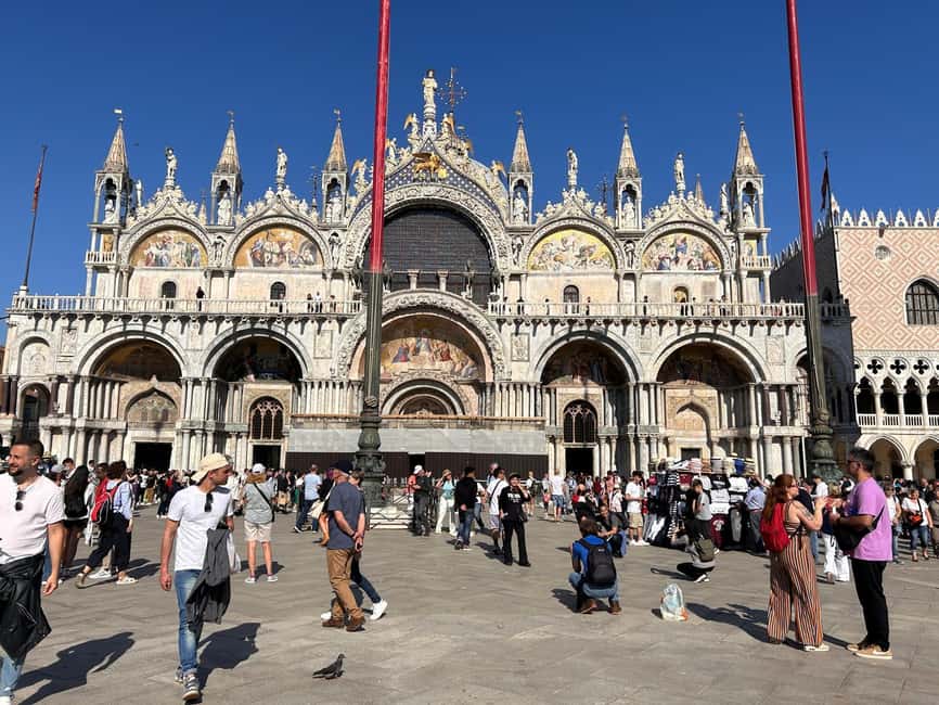 Venice: St Mark's Basilica Entry Ticket with Audio Guide App - Meeting at Piazzetta dei Leoncini: Finding Your Start Point Fast