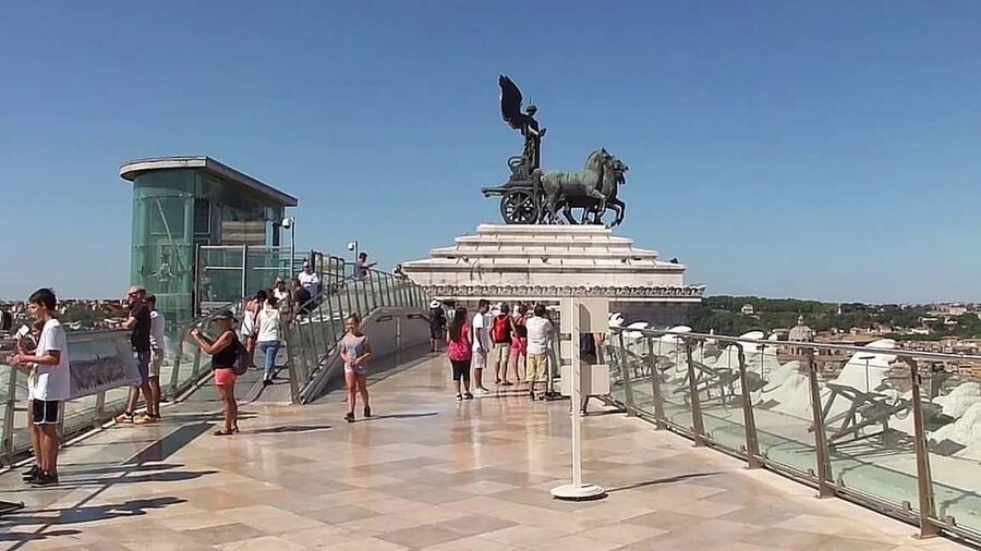 Vittoriano Access & 360° Panoramic Terrace with Audioguide - Museum time: Central Museum of the Risorgimento and Palazzo Venezia