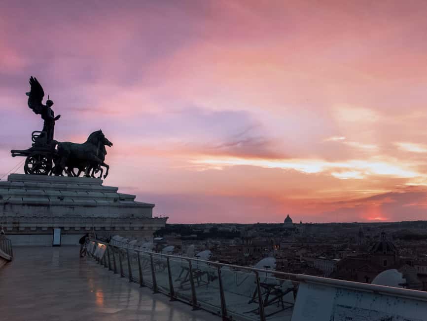 Vittoriano Access & 360° Panoramic Terrace with Audioguide - The terrace audioguide: how to get value from the included audio