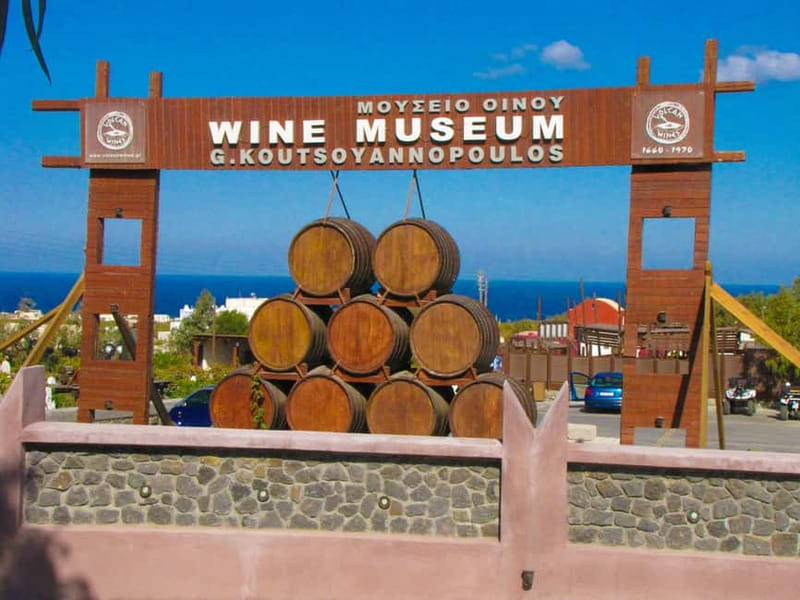 Vothonas: Wine Museum Ticket with Tastings and Audio Guide - Practical tips so you don’t waste a minute