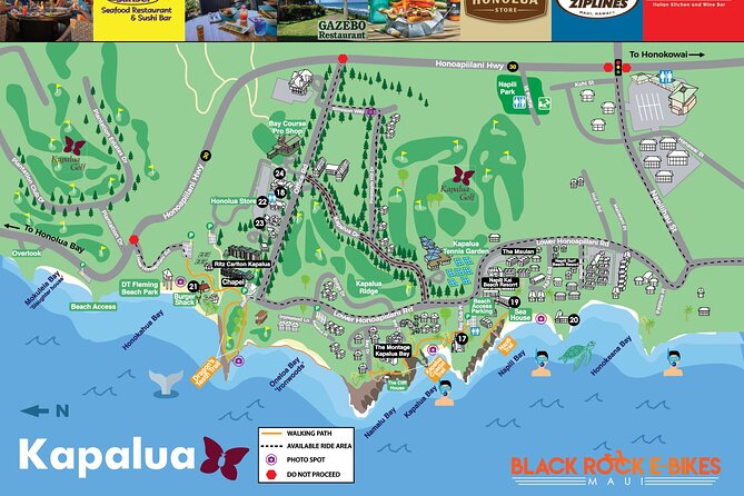 West Maui: Self-Guided E-Bike Kapalua Jungle Adventure Tour - Road reality check: busy roads at the start and how to handle it