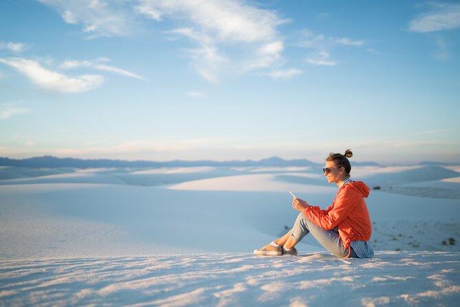 White Sands National Park Self-Guided Audio Tour - Backcountry Camping Trailhead: dune time with a shorter hard hike