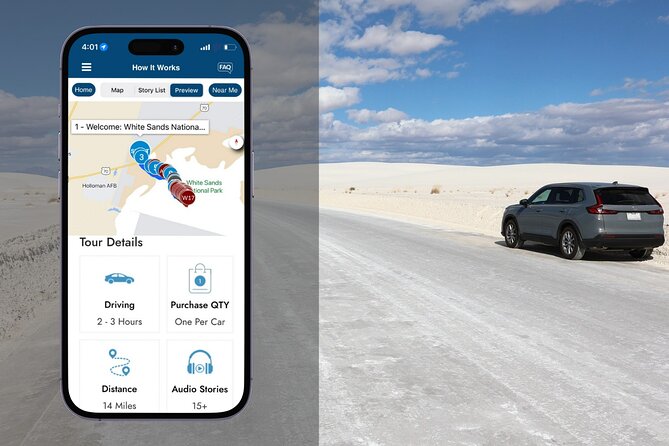 White Sands National Park Self-Guided Driving & Walking Tour - A park built for slow looking