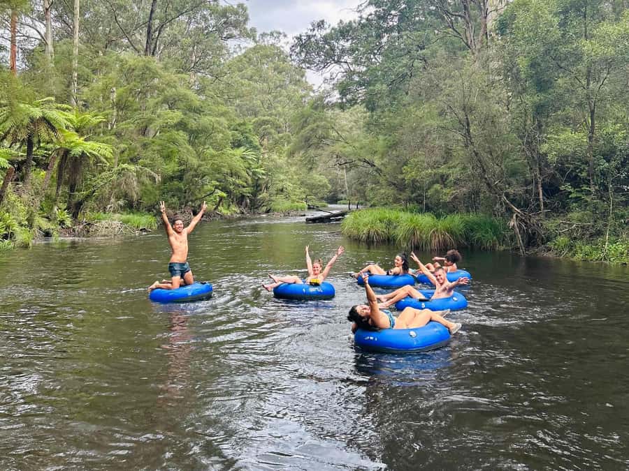 Yarra Valley: Self-Guided River Tubing Adventure - Safety briefing and the upstream shuttle: how you get 2 hours worth