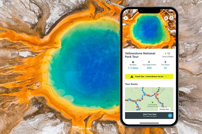 Yellowstone National Park Self-Guided Audio Tour - Key things to know before you go